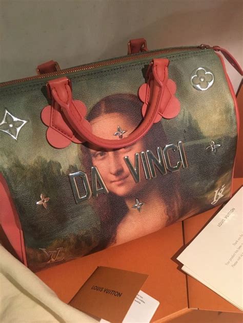 louis vuitton mona lisa replica